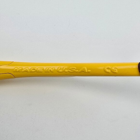 Oakley Custom M Frame Yellow Frame Vented Golf Gold Iridium Hybris S Sunglasses - Picture 8 of 12